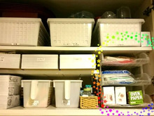 100均書類トレーでキッチン整理