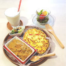 ダイエット中でも幸せホルモンを♡ヘルシーなのに満足♪しあわせカレーセット☆