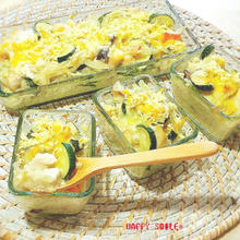 高野豆腐のサックサク感がたまらない!糸寒天グラタン♪でダイエット停滞期も乗り越えよう!