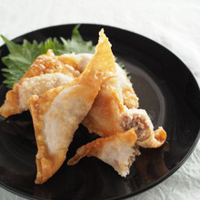 梅とえのきたっぷり揚げワンタン☆パサパサお肉が苦手なお子様も喜ぶソフトな中具!