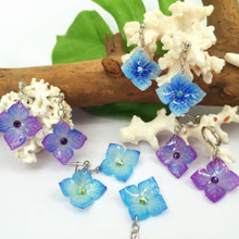 大人のプラ板!紫陽花ピアスの作り方!