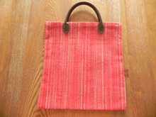 着物帯を簡単リメイク~トートバッグ♪