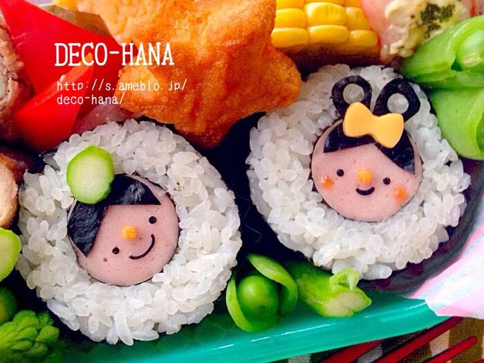 巻きす不要♫『織姫の彦星』の簡単ミニ巻き寿司Ⅱ