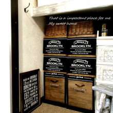 ダサい衣装ケースはセリアで解決 ♪