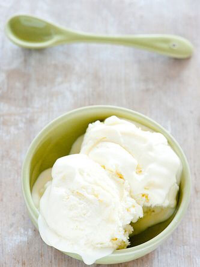 【レシピ】クリーミーなレモンアイスクリーム