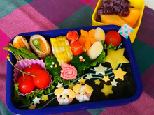 キャラ弁♡七夕弁当 星に願いを☆