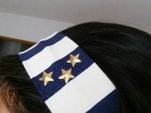 ズボラな私でも簡単アレンジ★星鋲ヘアターバン