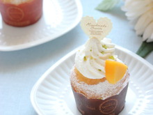 ヨーグルトクリーム×ホットケーキミックスで作る! 夏のミニカップケーキ☆