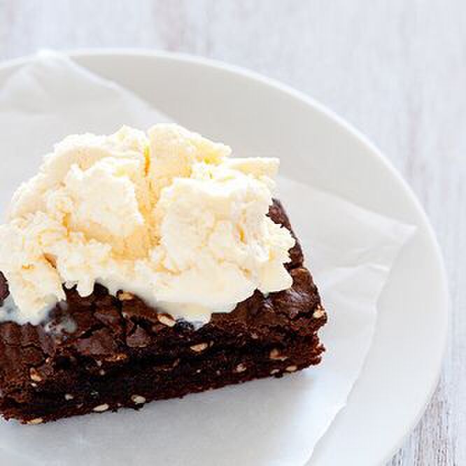 【レシピ】まぜて焼くだけ!チョコレートブラウニー