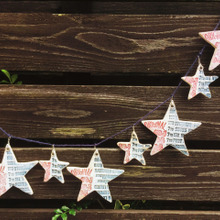 セリアの粘土1個で作る便利なアメリカン星モチーフ!