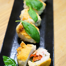 焼きカプレーゼ風☆ヘルシーささみボールのレシピ