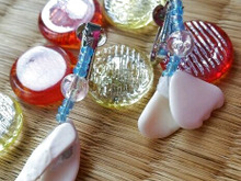 貝殻の破片で★夏休みの思い出イヤリング