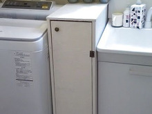 家族構成・住まいが変っても家具は捨てない!とことんリメイクして洗面所で使おう♪