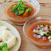 エスニック風かぼちゃのカレーつけだれ