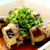 疲労回復に!夏を乗り切る最適レシピ【ナスの豚ひきサンド】