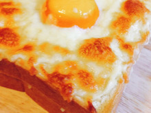 ジブリ作品に出てくる!パズーの目玉焼きトーストを再現してみました♪