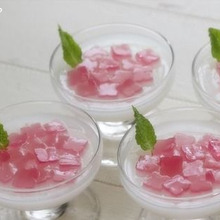 カルピスでキラキラあじさいゼリーのレシピ