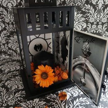 モノトーン×さし色deスタイリッシュモダン☆カッコいい!ドライフラワーインテリア♬