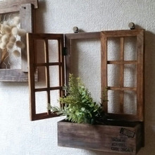 100均だけで!簡単カフェ風窓枠収納ボックスの作り方