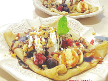 お家で簡単♪うちカフェスイーツ☆おしゃれで美味しい♪そば粉のガレット♡