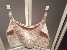 お風呂収納に便利♪100均アイテムでバスマット干し