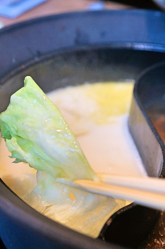レタスもしゃぶしゃぶ
