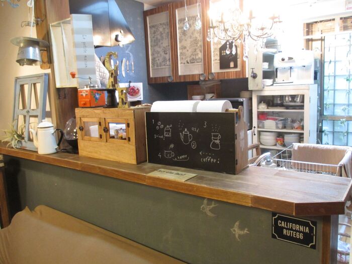 ブラックボードでカフェ風に!