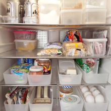 無印良品のトレーですっきり冷蔵庫!