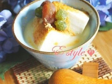 豆腐スイーツ♡つるん♪冷たい☆イソフラボンたっぷり!おうちでしか食べられないオリジナルスイーツ♬