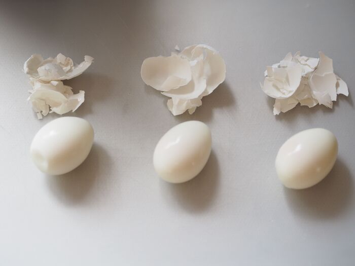 もっともストレスフリーなむき方は②!!