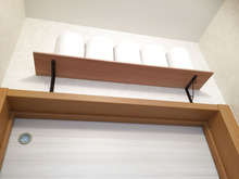 100均アイテムでトイレットペーパー収納