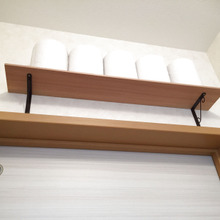 100均アイテムでトイレットペーパー収納