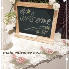 玄関を美しく〜その③〜welcomeボード