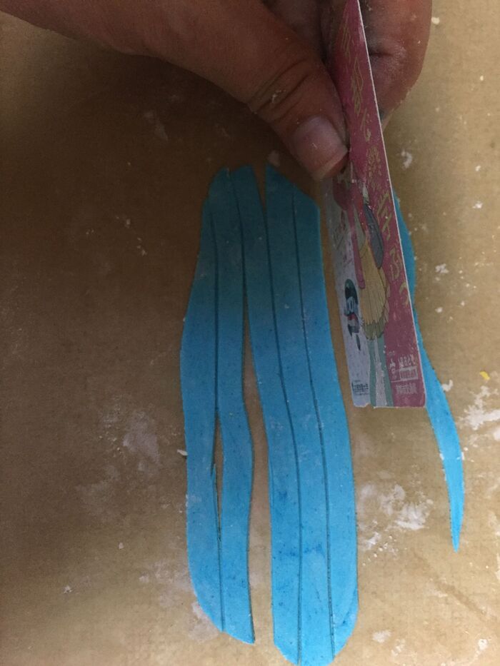 浮き輪の模様を作る