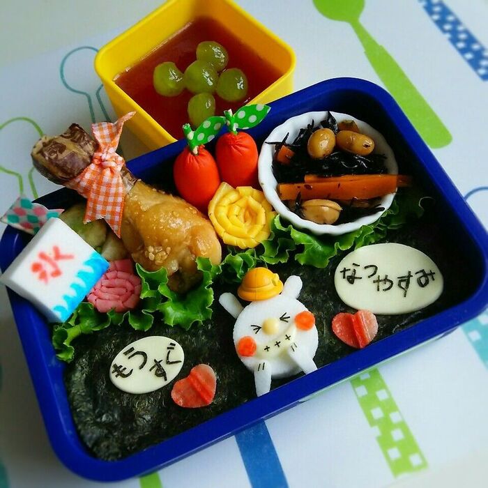キャラ弁♡もうすぐ夏休み‼