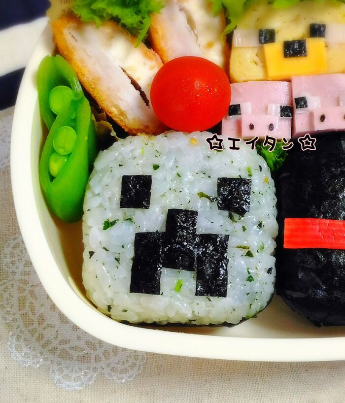 マイクラ☆☆キャラ弁
