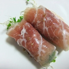 ワインと言ったら生ハムでしょう