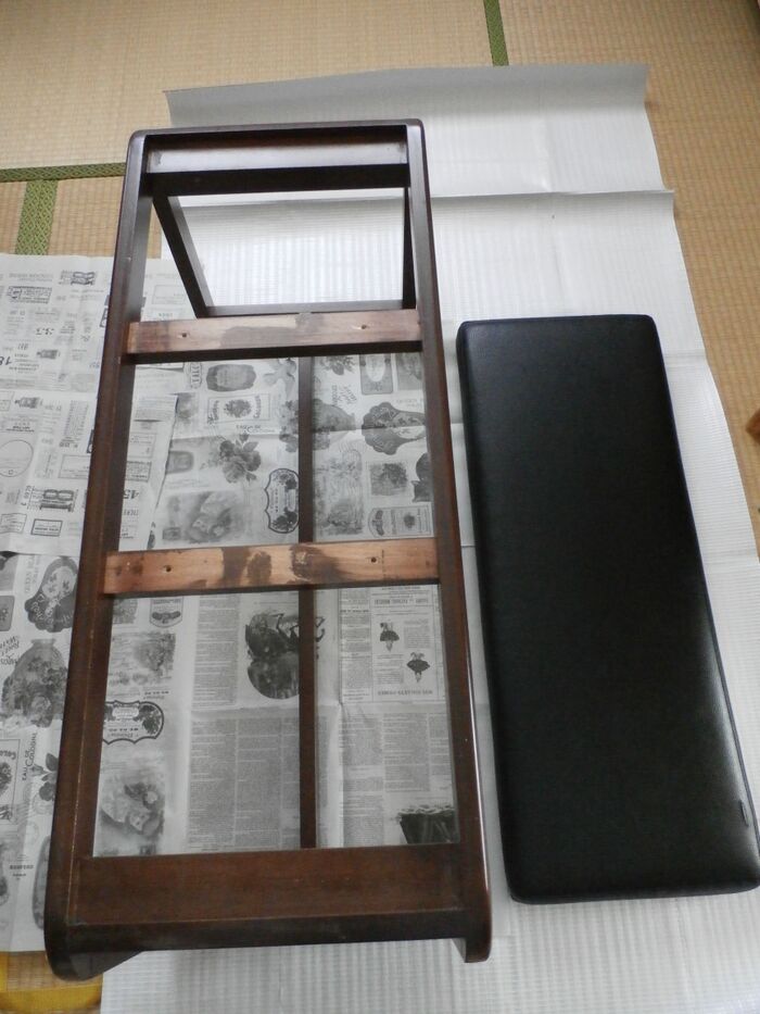 シート部分を外した状態