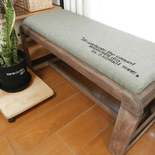 ベンチチェアを我が家風にアレンジ!布を張替え、脚を塗り替えてナチュラルチェアに!(^^)!