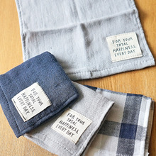 思わず買い占めたくなる!セリアのガーゼハンカチ!