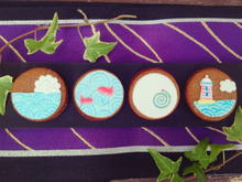 マシュマロフォンダントでもっと簡単!ハンコでデコクッキー