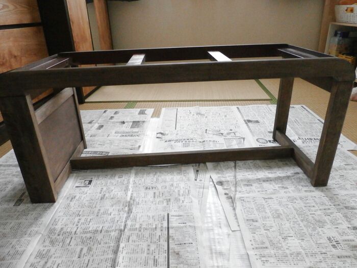 塗り終えた状態