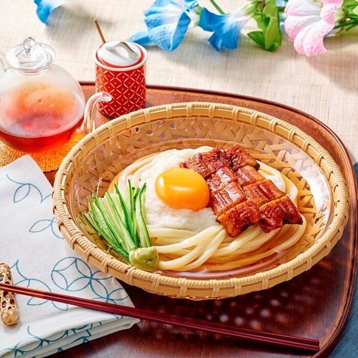土用の丑の日には「うな玉冷やしうどん」