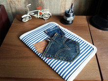 100均ダイソーのランチョンマットで簡単ノートブックカバー作り