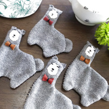 【ハンドメイド】子どもの古着をリメイク★アルパカ風のコースター