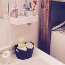 100均グッズで洗面♡周辺を簡単スッキリ♪