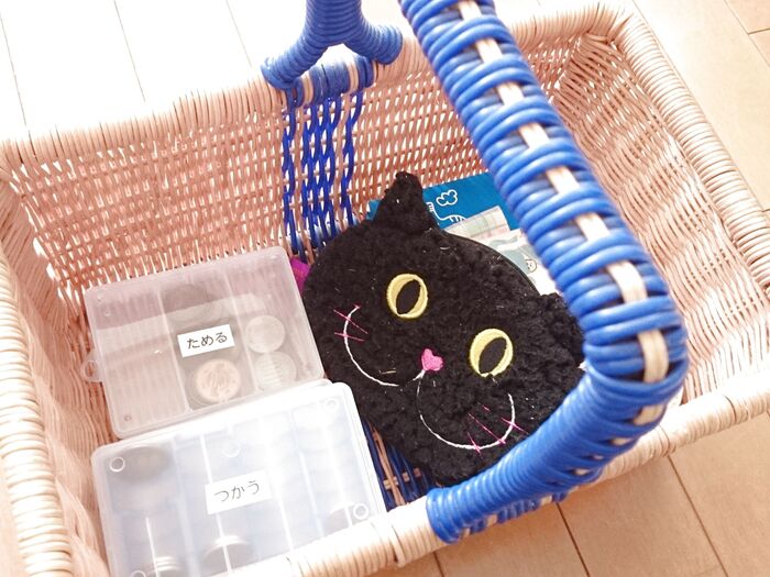 【子ども部屋収納】自分で使い方を考える、おこづかいの収納と管理