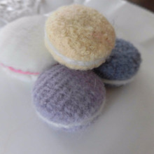 クルミボタンで簡単♬とってもかわいいリアルマカロン