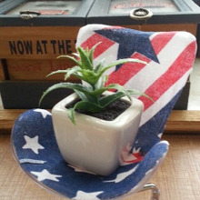 100円の手ぬぐいのハギレを貼るだけで アメリカンな雑貨にリメイク