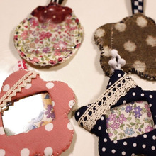 はぎれでかわいい♡ネームプレート